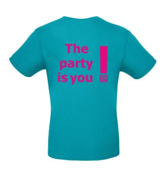 Preview: T-Shirt ° The party is you! ° 2-seitig