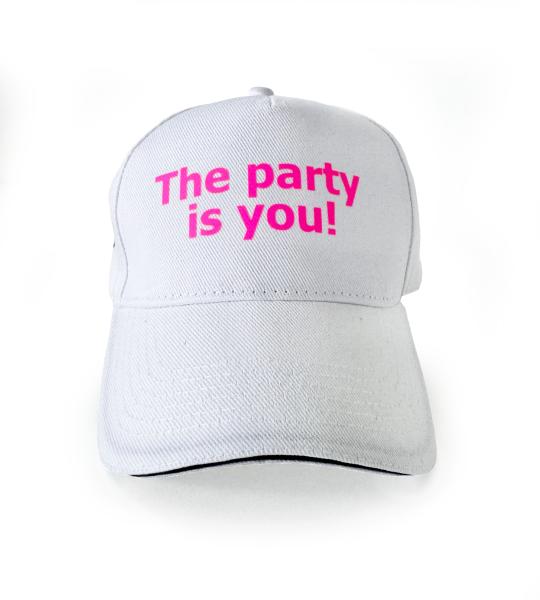 Base Cap ° The party is you!
